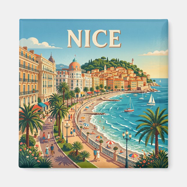 Nice, France Magnet (Front)