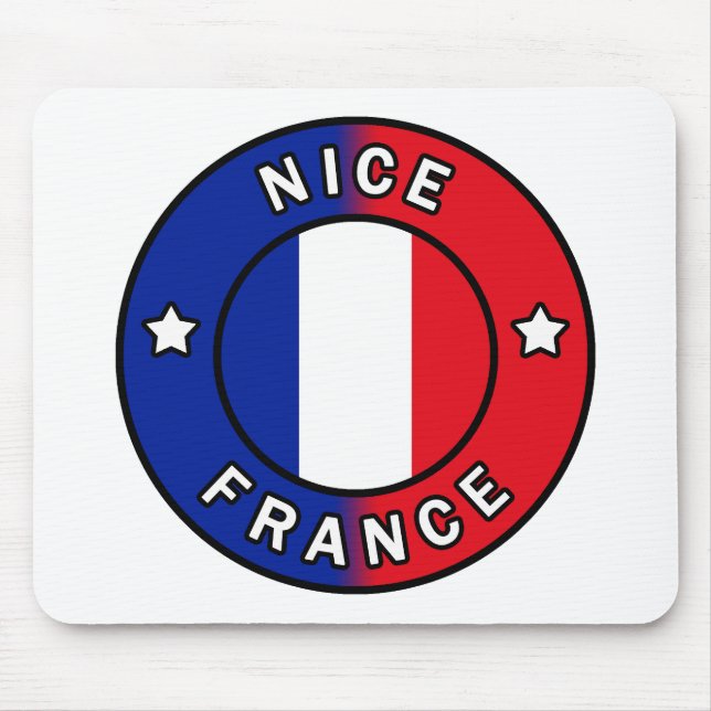 Nice France Mouse Pad (Front)