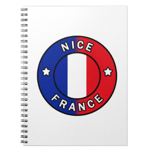 Nice France Notebook
