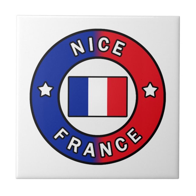 Nice France Tile (Front)