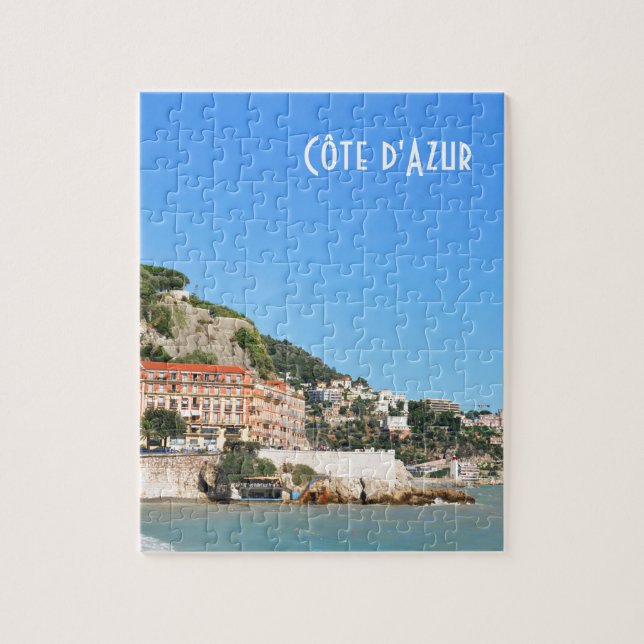 Nice. French Riviera Jigsaw Puzzle (Vertical)