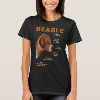 Nice fun rules for the owner of a Beagle T-Shirt