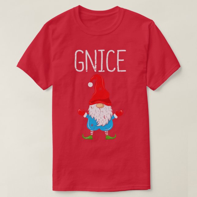 Nice Garden Gnome T-Shirt (Design Front)