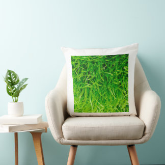 Nice Grass Throw Pillows