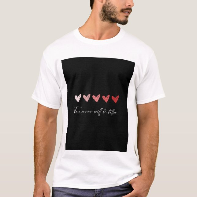 Nice heart design T-Shirt (Front)