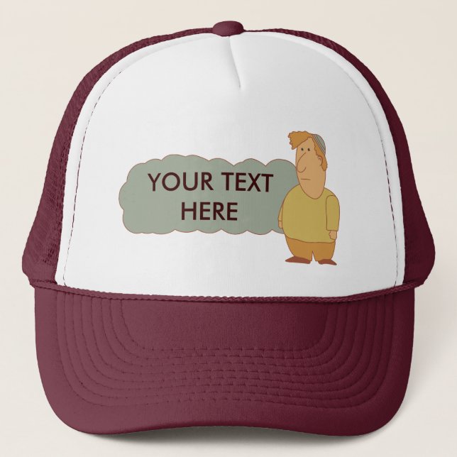 Nice Jewish boy Customisable hat (Front)