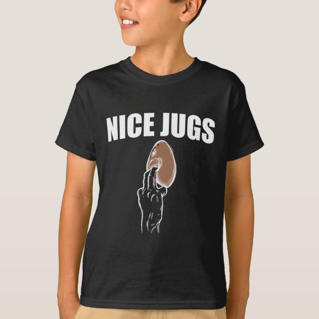 Nice Jugs Bouldering  T-Shirt (Front)