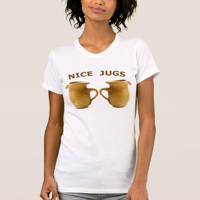 Nice Jugs Womens T Shirt (Front)