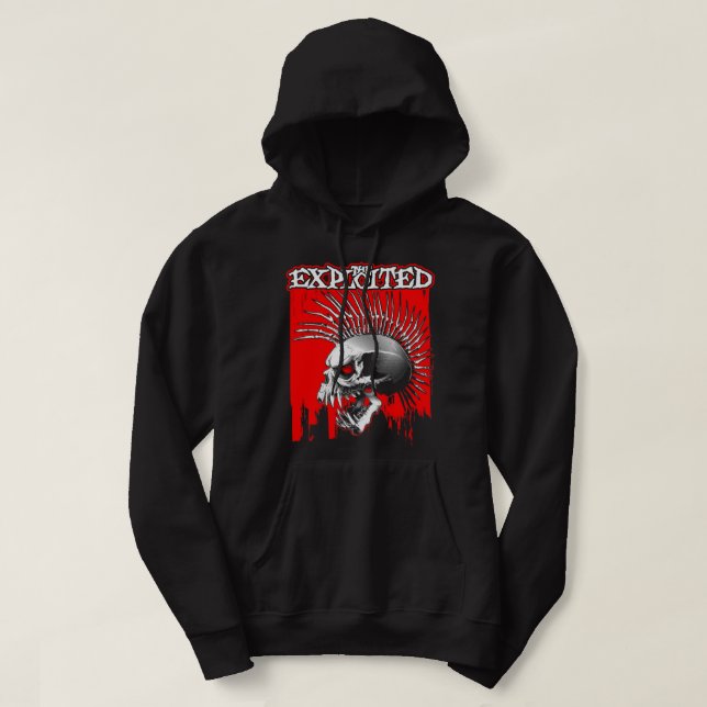 Nice Keepsake Exploited Band Gifts For Everyone Hoodie (Design Front)