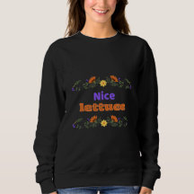 Nice Lettuce Best Chirps Hockey adult crewneck