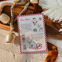 Nice List Letter from Santa Claus North Pole Mail 