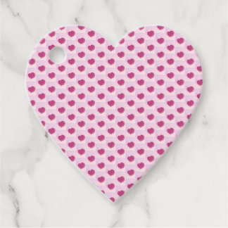 Nice little heart pattern. favour tags