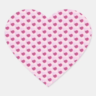 Nice little heart pattern. heart sticker