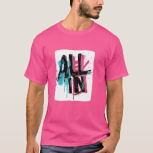Nice multicolor All in Costume for Adults and Kids T-Shirt