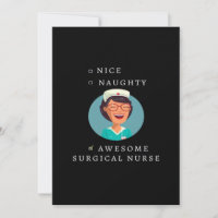 Nice Naughty Awesome Surgical Nurse