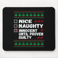 Nice Naughty Innocent Until Proven Guilty Christma