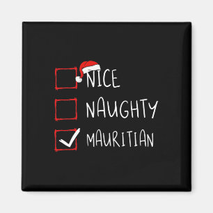 Nice Naughty Mauritians Christmas Mauritius Herita Magnet