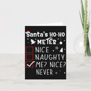 Nice Naughty Me_ Nice_ Never_ Christmas List Santa Card