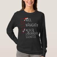 Nice Naughty Medical Laboratory Scientist Christma