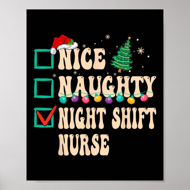 Nice Naughty Night Shift Nurse  Poster (Front)