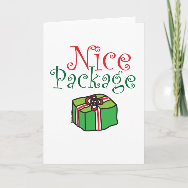 Nice Package Holiday Cards (Front)