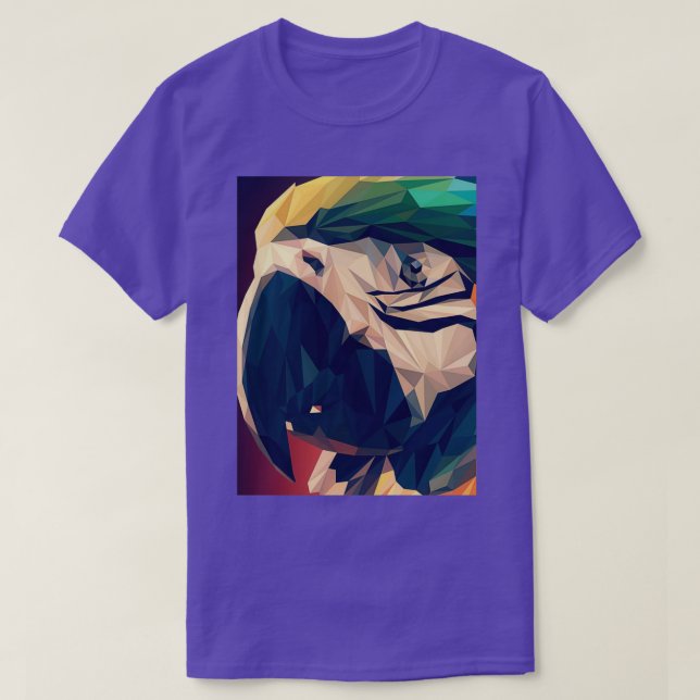 Nice parrot with beautiful colours T-Shirt (Design Front)