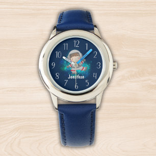 Nice pattern of children spacecraft watch