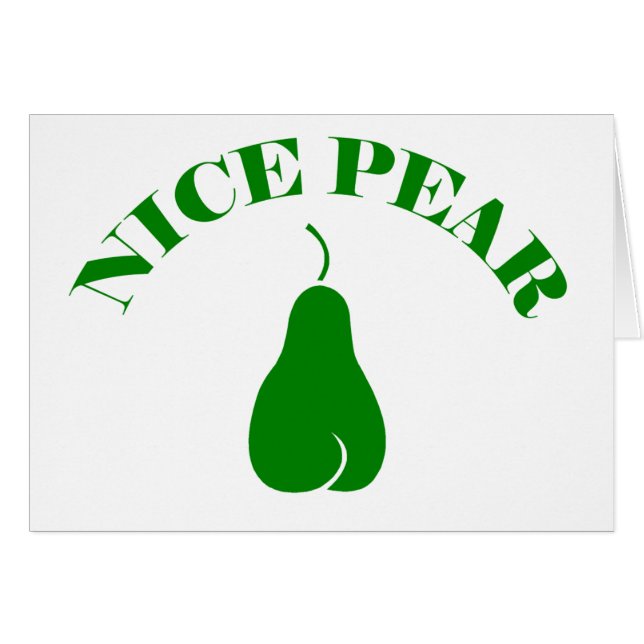 NICE PEAR (Front Horizontal)