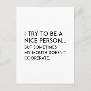 Nice Person Postcard