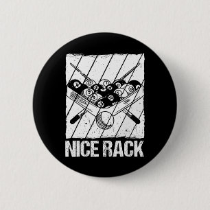 Nice Rack Billiards1 6 Cm Round Badge