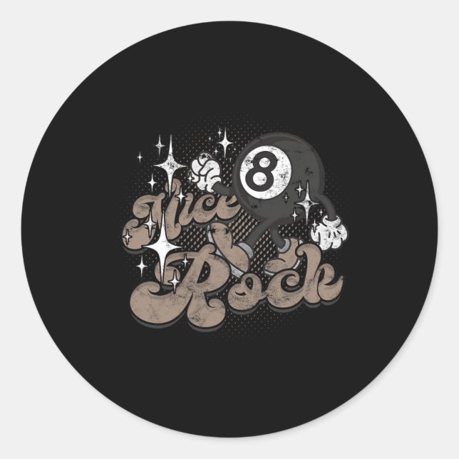 Nice Rack  Classic Round Sticker (Front)
