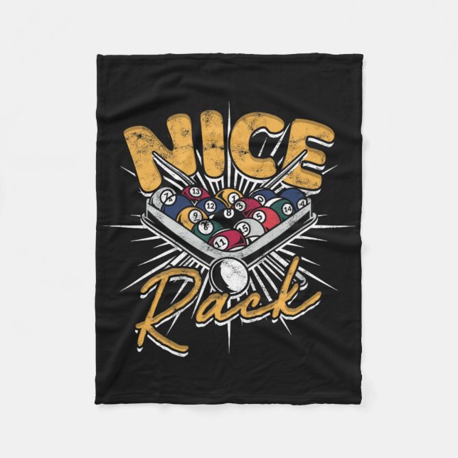 Nice Rack - Compliment 1  Fleece Blanket (Front)