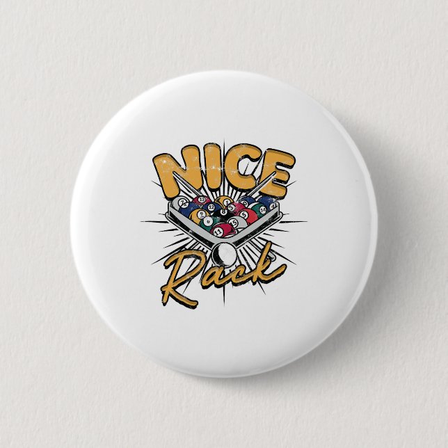 Nice Rack - Compliment 2  6 Cm Round Badge (Front)