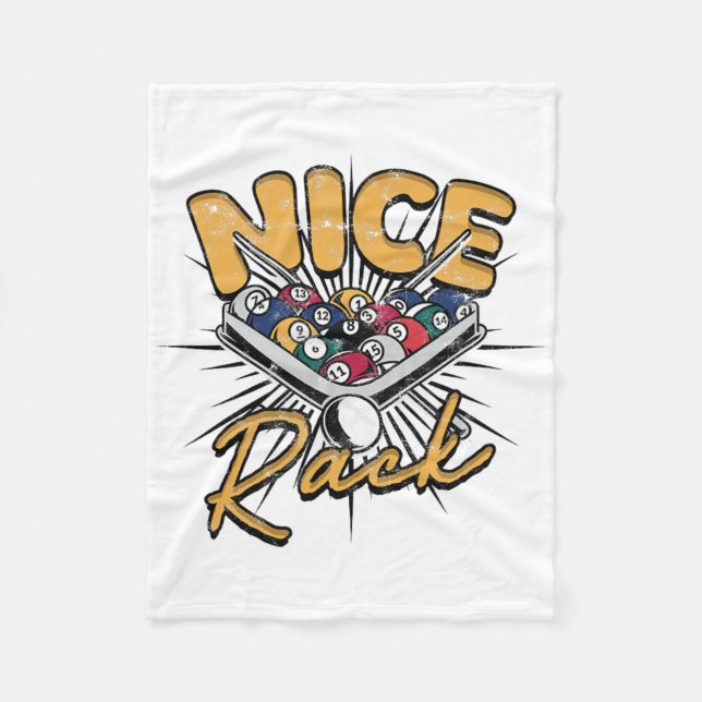 Nice Rack - Compliment 2  Fleece Blanket (Front)