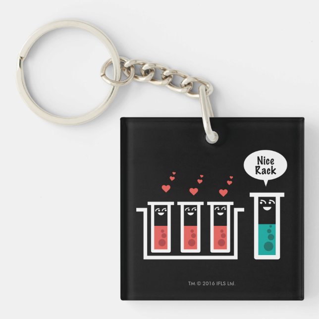 Nice Rack Key Ring (Front)