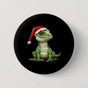 Nice Reptile Costume For Festive Lizards Lovers  6 Cm Round Badge