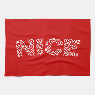 Nice Rice Tea Towel