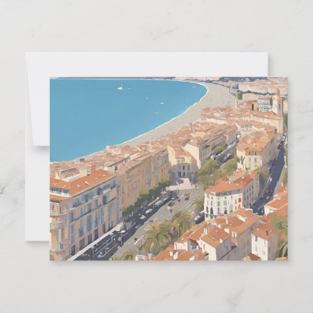 Nice Rooftops Invitation (Front)