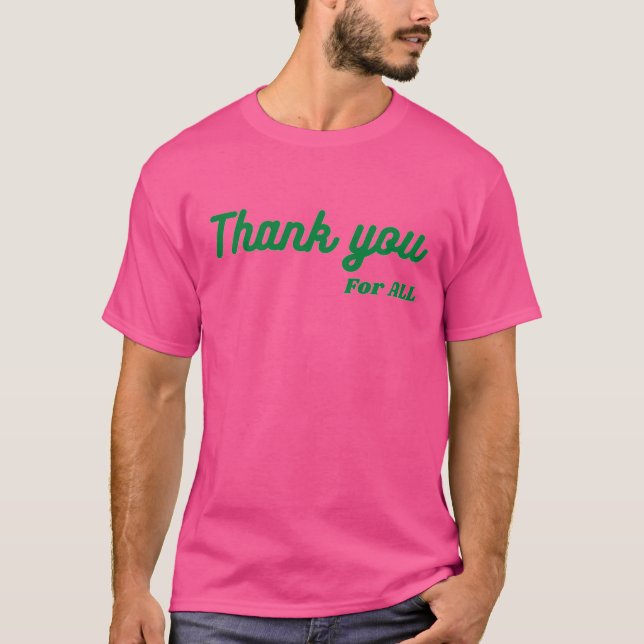 nice shirt thank you Original true Classic tee (Front)