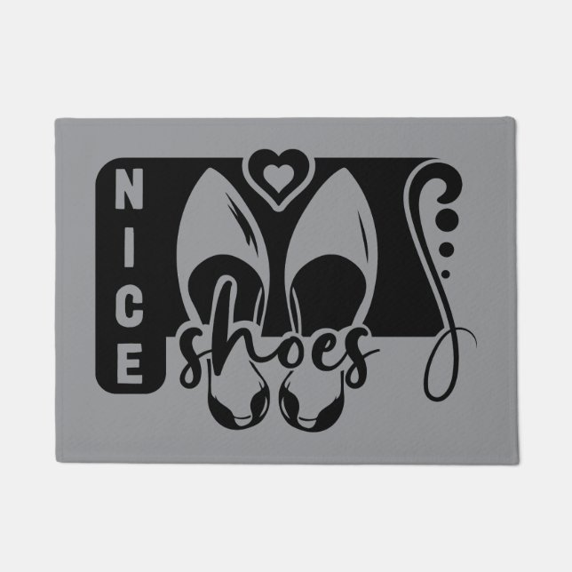 Nice Shoes Doormat (Front)