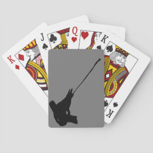 Nice shot! Jackson’s Chameleon silhouette Playing Cards