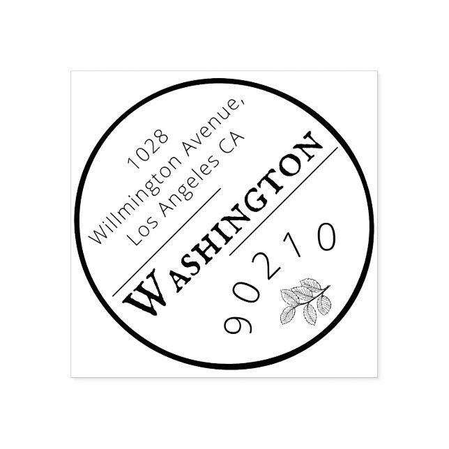 Nice simple and clean design for rubber stamp. stamp (Imprint)