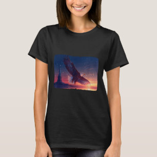 Nice Statue Of Liberty With Eagle For Adults And K T-Shirt