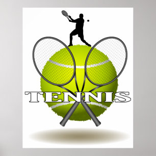 Nice Tennis Insignia Poster