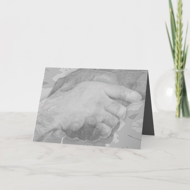 Nice To Meet You Card (Front)