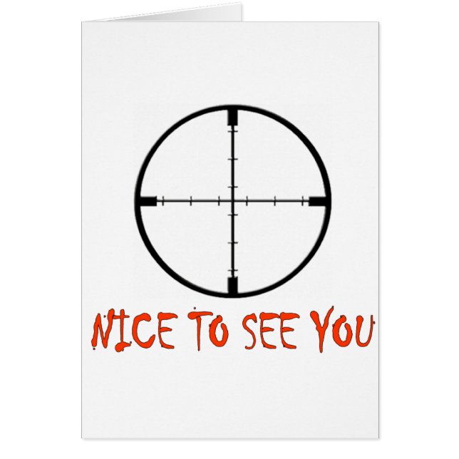 NICE TO SEE YOU (Front)