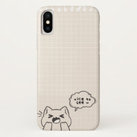 Nice to See You: A Delightful Cat Talking Design