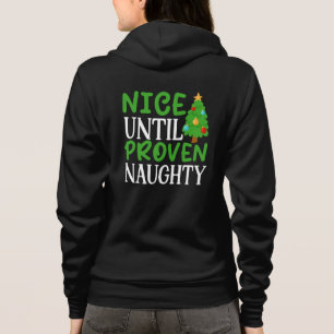 Nice Untill Naughty Christmas Design-81054 T-Shirt Hoodie