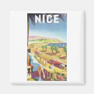 Nice Vintage Travel Poster Magnet