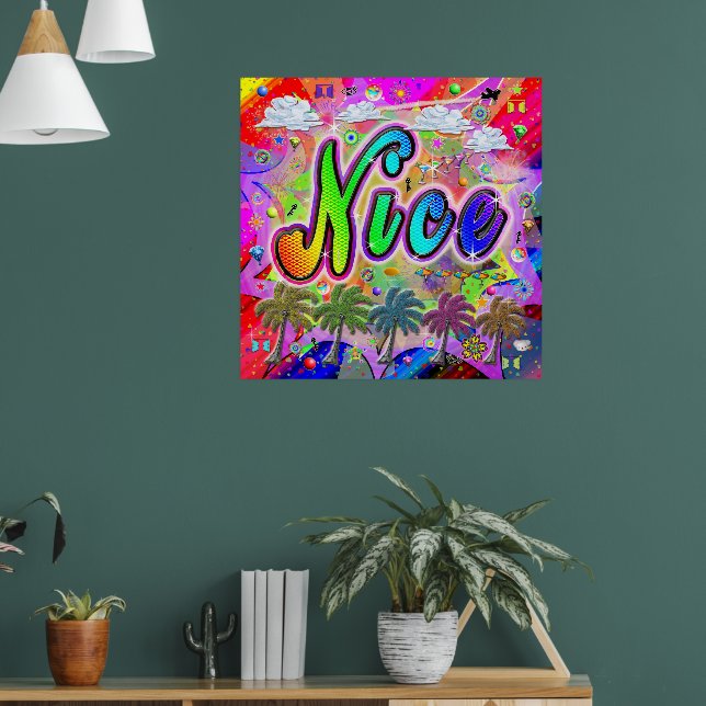 Nice Vista Express Poster (Living Room 1)
